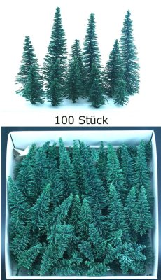 Zoom bild av 100 ST. SORTERADE GRANAR UTAN FOT HÖJD 4-12 CM. (60G)