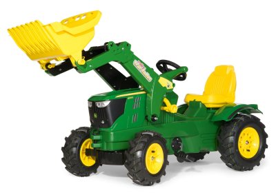 Zoom bild av TRAMPTRAKTOR JOHN DEERE 7930 MED GUMMIHJUL 3-8 ÅR.