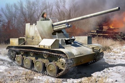 Zoom bild av ROMANIAN TACAM T-60. SKALA 1/35