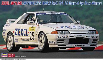 Zoom bild av 1/24 Zexel Skyline GT-R, 24 hours of Spa 1991