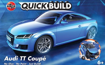 Zoom bild av Airfix Quickbuild Audi TT Coupe, blue