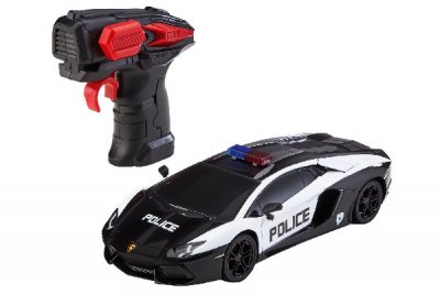 Zoom bild av RC LAMBORGHINI AVENTADOR COUPÉ POLICE. SKALA 1/24