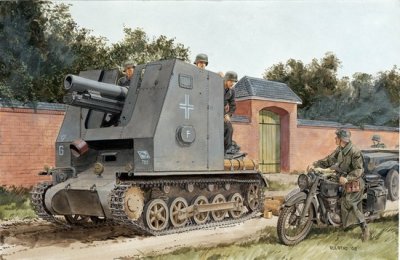 Zoom bild av 15 CM. S.I. (SF) AUF. PC. KPFW.I AUSF. B. SKALA 1/35