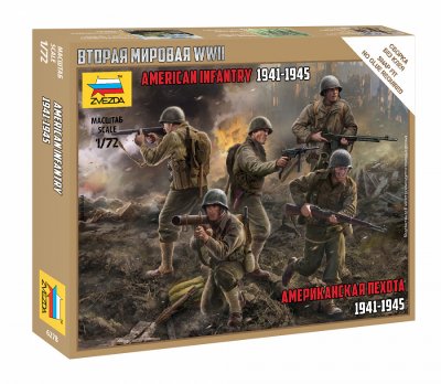 US INFANTRY WWII 1941-1945. SNAP. SKALA 1/72