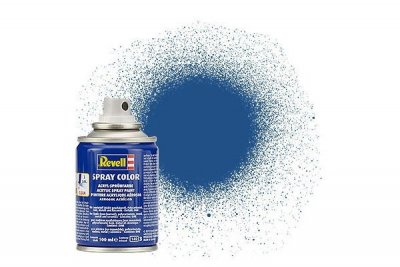 Zoom bild av SOLID MATT=BLAU 100ml. SPRAYBURK (RAL 5000)