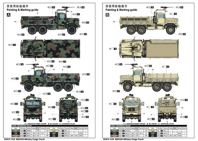 Zoom bild av 1/35 M923A2 Military Cargo Truck
