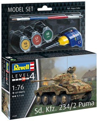 Zoom bild av REVELL Model Set Sd.Kfz. 234/2 Puma 1:76