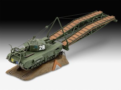 Zoom bild av REVELL Model Set Churchill A.V.R.E. 1:76