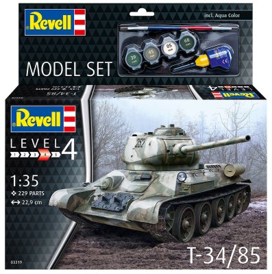 Zoom bild av REVELL Model Set T-34/85 1:35
