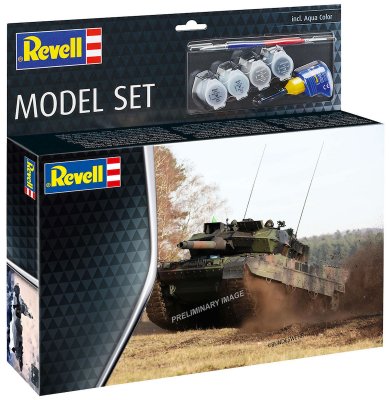 Zoom bild av REVELL Model Set Leopard 2 A7V 1:72