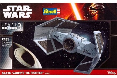 Zoom bild av GÅVOSET: DARTH VADER´s TIE FIGHTER. SKALA 1/121