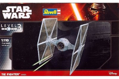 Zoom bild av GÅVOSET: TIE FIGHTER. SKALA 1/110