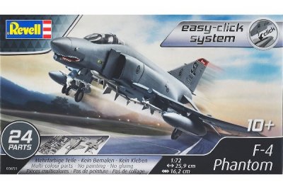 Zoom bild av F-4 PHANTOM. (1960) SKALA 1/72