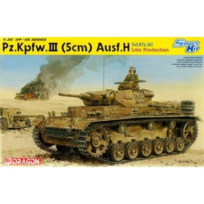 Zoom bild av PZ. KPFW.III (5CM) AUSF. H SD.KFZ.141 LATE VERSION. SKALA 1/35