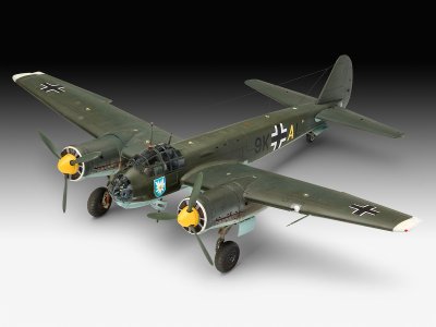 Zoom bild av REVELL Model Set Junkers Ju88 A-1, Battle of Britain 1:72