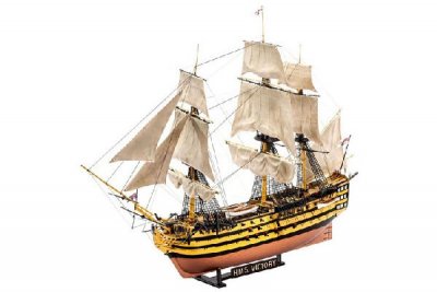 Zoom bild av GÅVOSET: HMS VICTORY. SKALA 1/225