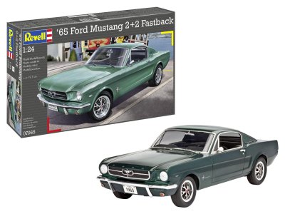 Zoom bild av REVELL Model Set 1965 Ford Mustang 2+2 Fastback 1:24
