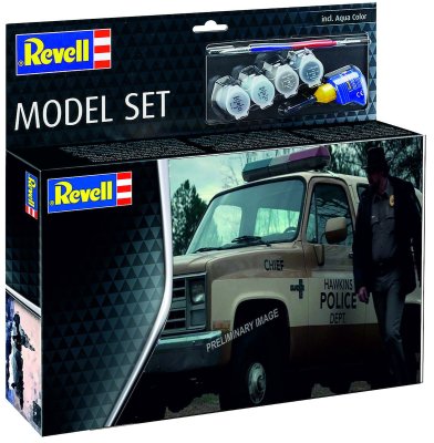 Zoom bild av REVELL Model Set Stranger Things Chevrolet Blazer 1:25