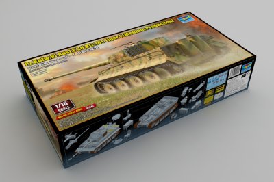 Zoom bild av 1/16 Pz.Kpfw.VI Ausf.E Sd.Kfz.181 Tiger I (Medium Production)