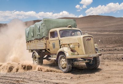 Zoom bild av 1/35 Kfz.305 Opel Blitz Typ A 4x4 - NEW MOLDS