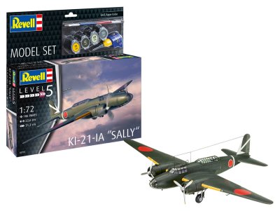 Zoom bild av REVELL Model Set Ki-21-la Sally 1:72