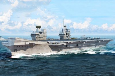 Zoom bild av 1/700 Queen Elizabeth Aircraft Carrier
