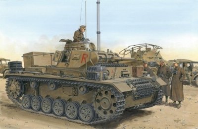 Zoom bild av DAK PZ.BEF.WG.III AUSF. H. SKALA 1/35