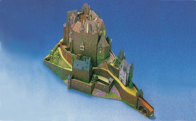 Zoom bild av BURG ELTZ. SKALA 1/160 N.