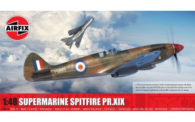 Zoom bild av Airfix Supermarine Spitfire PR.XIX 1:48