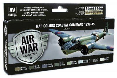 Zoom bild av RAF COASTAL COMMAND 1939-1945. 8 X 17 ML. MODEL AIR.