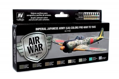 Zoom bild av JAPANESE ARMY LJA PRE-WAR TO 1945. 8 X 17 ML. MODEL AIR.