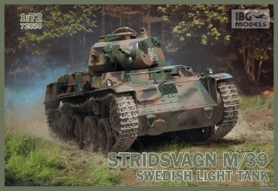 Zoom bild av Stridsvagn M/39 Swedish 1:72
