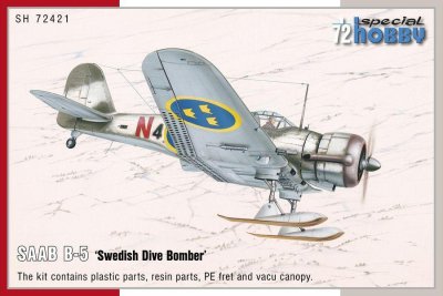 Zoom bild av SAAB B-5 ‘Swedish Dive Bomber’ 1/72