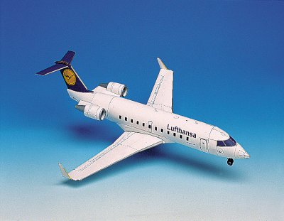 Zoom bild av CANADAIR JET. SKALA 1/50