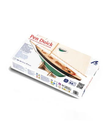 Zoom bild av Easy Kit Cutter Pen Duick 1:56. Trämodellfartyg