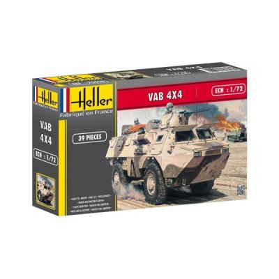 Zoom bild av VAB 4X4. SKALA 1/72.