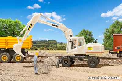 Zoom bild av 11266 H0 SERSA ATLAS mobil grävmaskin 1604