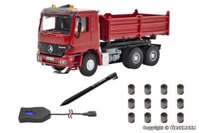 8001 H0 CarMotion startset, MB ACTROS tippbil med roterande blin