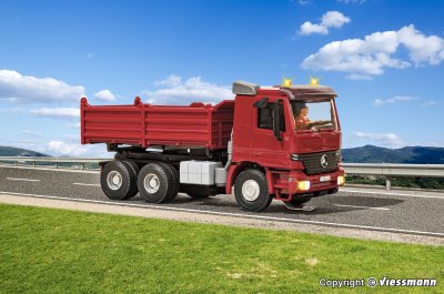 8001 H0 CarMotion startset, MB ACTROS tippbil med roterande blin