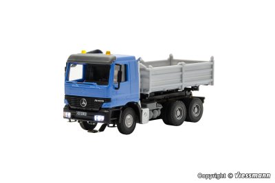 Zoom bild av 8010 H0 MB ACTROS 3-axle dump truck with rotating flashing lights, basic, functional model