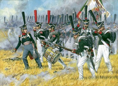 Zoom bild av RUSS. HEAVY INFANTRY 1812-1814. SKALA 1/72