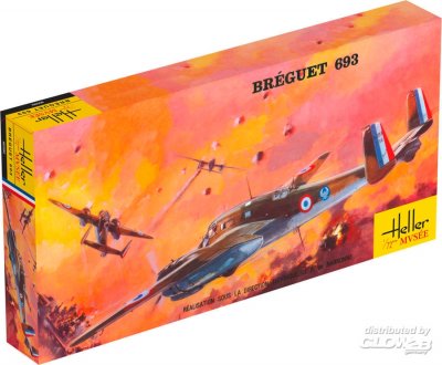 Zoom bild av BREGUET 693/2. SKALA 1/72