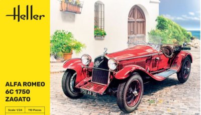 Zoom bild av 1/24 Alfa Romeo 6C 1750 Zagato
