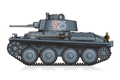Zoom bild av German Pz.Kpfw. 38(t) Ausf.E/F