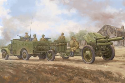 M3A1 LATE VERSION TOW 122mm HOWITZER M-30 SKALA 1/35