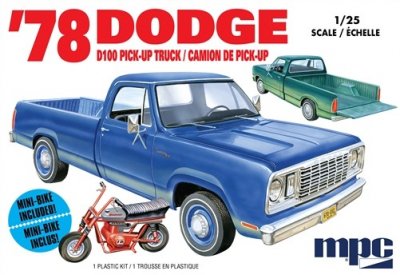 1978 DODGE D100 CUSTOM PICKUP. SKALA 1/25