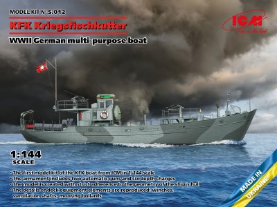 Zoom bild av KFK Kriegsfischkutter WWII German multi-purpose boat 1/144