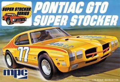 Zoom bild av 1970 PONTIAC GTO SUPER STOCKER. SKALA 1/25