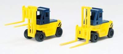 Zoom bild av Gabelstapler, gelb, 2 Stück SKALA N