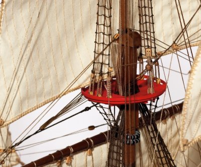 Zoom bild av Apostol Felipe – Spansk galjon som träbyggsats i skala 1:50